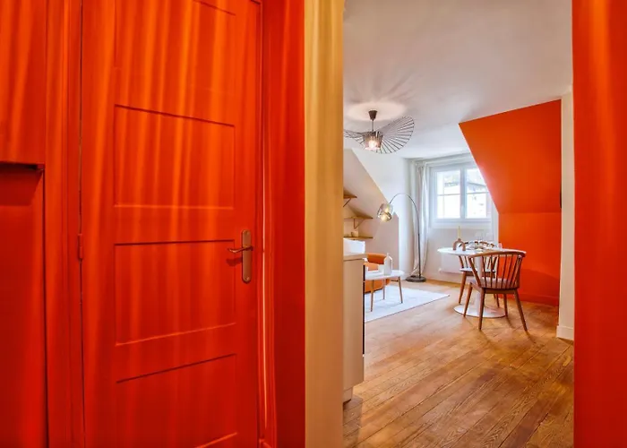 아파트 Casa Naranja — Bulle De Repit Tendance 캉